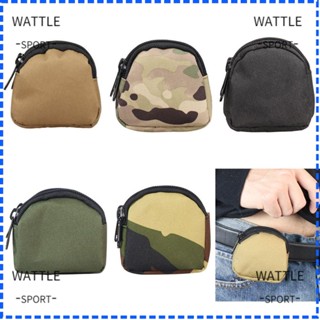 Wattle กระเป๋าคาดเอว ผ้าไนล่อน มัลติฟังก์ชั่น มีซิป EDC Molle