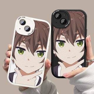 เคสโทรศัพท์มือถือหนังแกะ แบบนิ่ม กันกระแทก ลาย Two Diseases สําหรับ Apple iPhone 11 12 13 14 pro max 6 7 8plus xs xr se เคสป้องกันเลนส์ ลายการ์ตูนอนิเมะ สําหรับ Apple