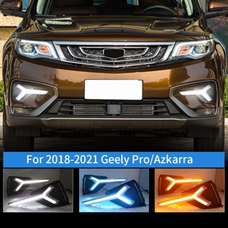 Okeen ไฟตัดหมอกเดย์ไลท์ LED อุปกรณ์เสริม สําหรับ Geely Coolray Proton X50 2018 2019 2020 2021