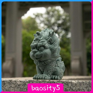 [Baosity5] รูปปั้นสัตว์เลี้ยง แกะสลักมือ สไตล์โบราณ สําหรับตกแต่งตู้ปลา