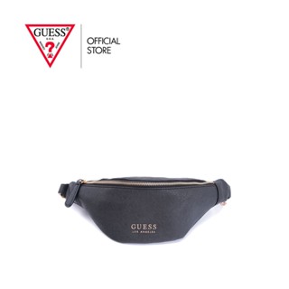 GUESS กระเป๋าสะพายผู้หญิง รุ่น VG888280 LYNDALL MINI BELT BAG สีดำ