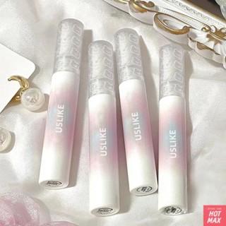 USLIKE Bubble Lip Glaze ลิปสติกกันน้ำติดทนนานพร้อมกระจกมุกกระจกและราคาถูกนักเรียนราคาระยะยาว 1 ชิ้นความงามเครื่องสำอางริมฝีปากแต่งหน้าลิปสติกกันน้ำ ,Beauty Frenzy