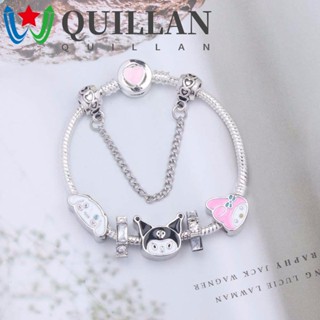 Quillan Mymelody สร้อยข้อมือ ประดับลูกปัด ซินนาม่อนโรล ของขวัญวันเกิด สําหรับเด็กผู้หญิง DIY