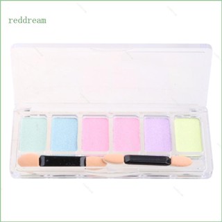 Redd ผงไมก้าเรซิ่น อีพ็อกซี่ ย้อมสี 6 สี สําหรับทําสบู่ เทียน DIY