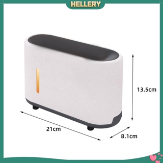 [HelleryTH] เครื่องทําความชื้นอโรมา ปิดอัตโนมัติ แบบพกพา 240 มล. พร้อมไฟกลางคืน สําหรับบ้าน ออฟฟิศ