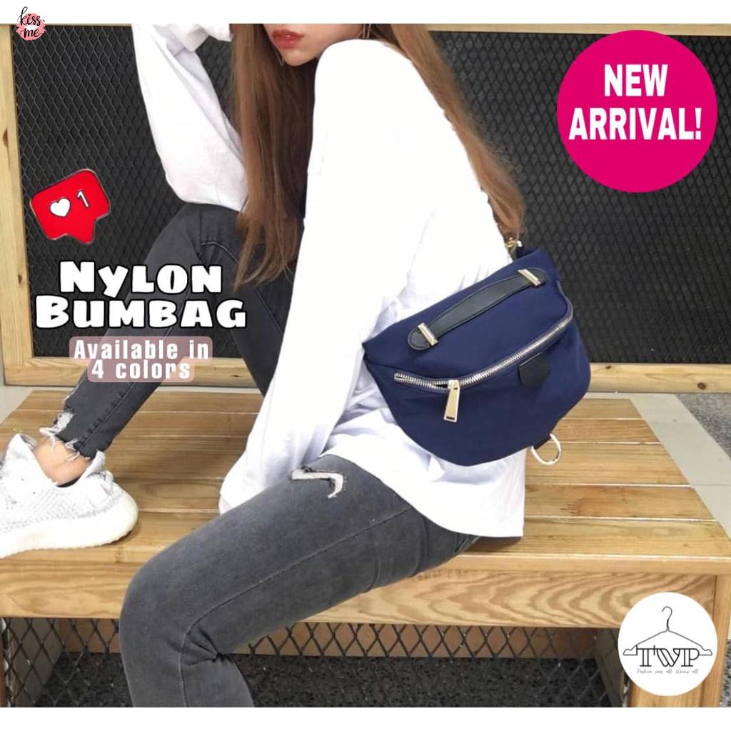 SP3 [SP3 READY STOCK x TEAWITHPEARLS] บอมแบ็กไนลอน