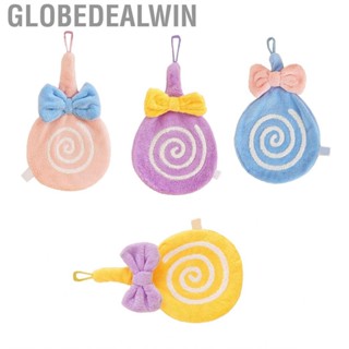 Globedealwin Cute Hand Towel  Quick Drying Toddler Hanging for Bathroom