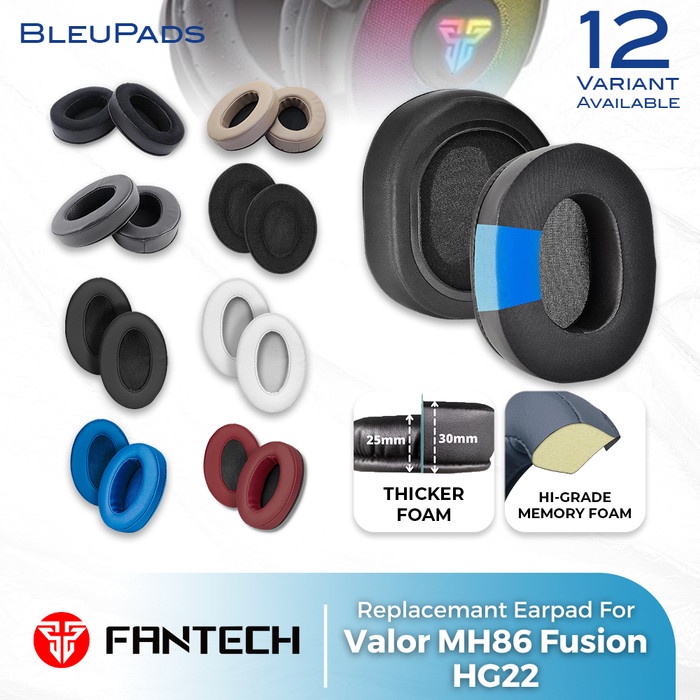 แผ่นรองหูฟัง Fantech Valor MH86 Fusion HG22 Echo MH82 Earcup