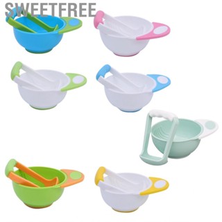 Sweetfree Mash and Serve Bowl Supplementary  Grinding Handle Stick Baby Mashing