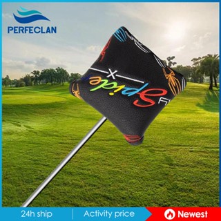 [Perfeclan] ปลอกหนังเทียม ทรงสี่เหลี่ยม สําหรับพัตกอล์ฟ