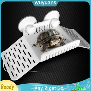 Wuyuans แพลตฟอร์ม พร้อมถ้วยดูด กันลื่น สําหรับให้อาหารสัตว์เลี้ยง เต่า