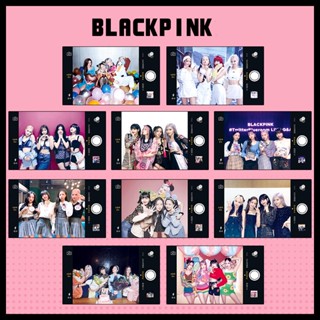 โปสการ์ด รูปดาว blackpink สไตล์เกาหลี ไอดอล 10 ชิ้น