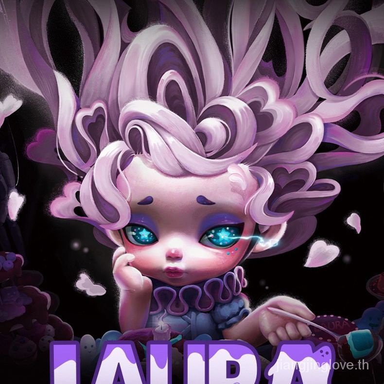 Laura Laura Laura Sweet Monster Series Mystery Box ของแท้ ของเล่นฟิกเกอร์ ของขวัญ สําหรับเด็กผู้หญิง