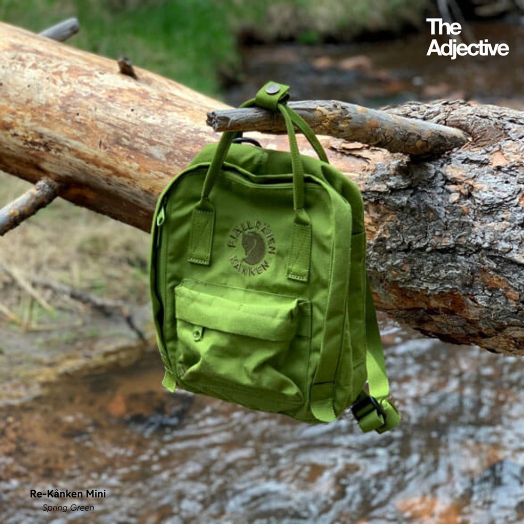 Fjallraven حقيبة ظهر Re-Kanken Mini — صورة 5