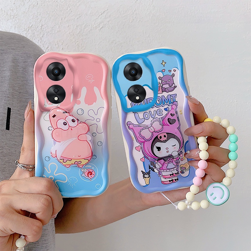 เคส oppo a58 เคส oppo a78 เคสโทรศัพท์มือถือ ลายครีม หลากสี สําหรับ oppo a58 oppo a78