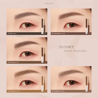 💟ของแท้ | ส่งเร็ว💟 MEILINDA Skinny Brow Mascara มาสคาร่าปัดคิ้ว (MC3115)