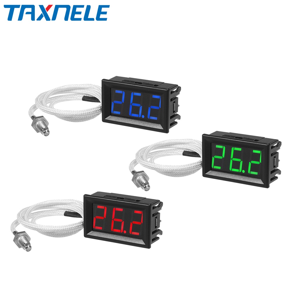 เครื่องวัดอุณหภูมิดิจิทัล K-Type M6 XH-B310 12V -30~800 องศา