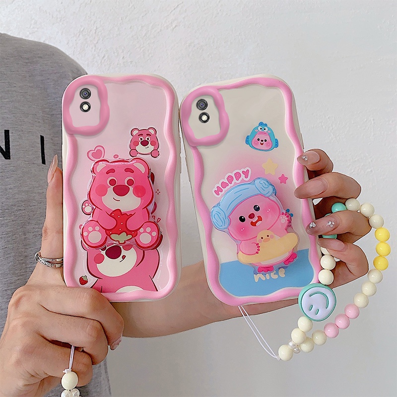 เคส redmi 9a เคสโทรศัพท์มือถือ กันกระแทก ลายการ์ตูนครีม 3D น่ารัก แฟชั่น สําหรับ redmi 9a