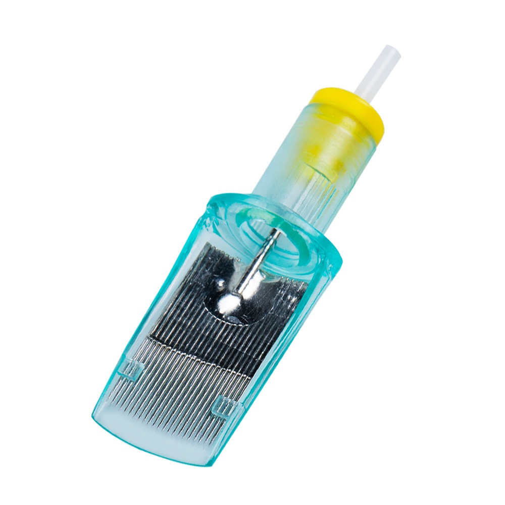 Aurora II ตลับหมึก แมกนัม ทรงโค้ง ขนาดใหญ่ สําหรับสัก 10 ชิ้น#12= 0.35 มม