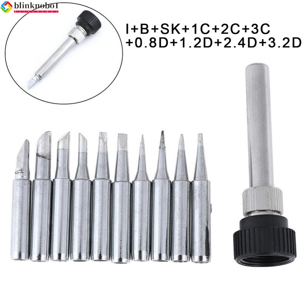 เคล็ดลับหัวแร้งสําหรับ 936 737 8552D สถานีบัดกรี 11 ชิ้น/เซ็ต 900M-T