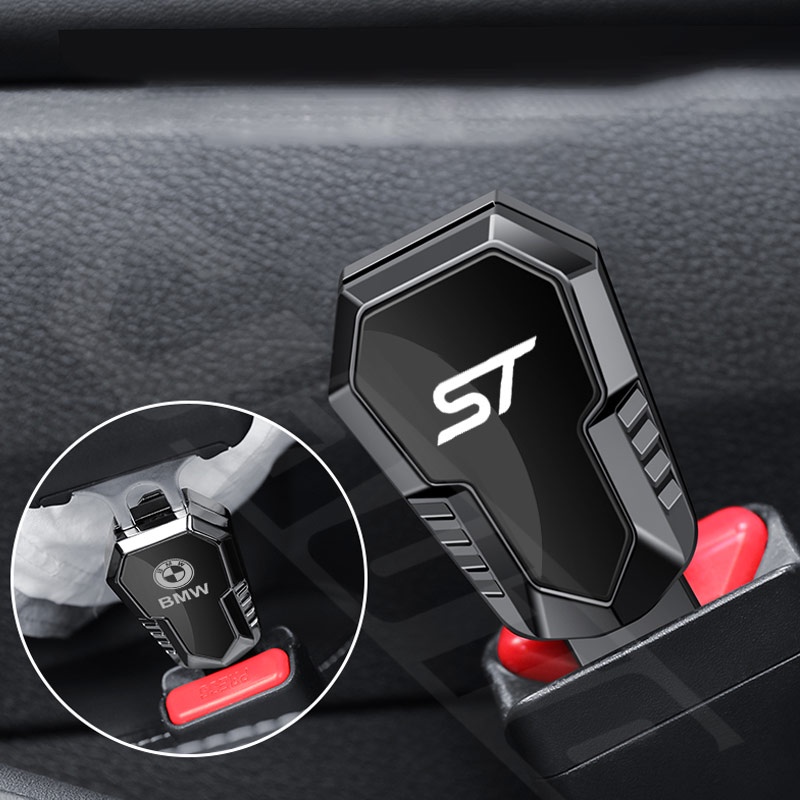 คลิปหัวเข็มขัดนิรภัย โลหะผสมสังกะสี สําหรับ Ford Mustang STline Racing ราคา ถูกที่สุด ดีลบีเคเค แกลเลอรีภาพที่ 6