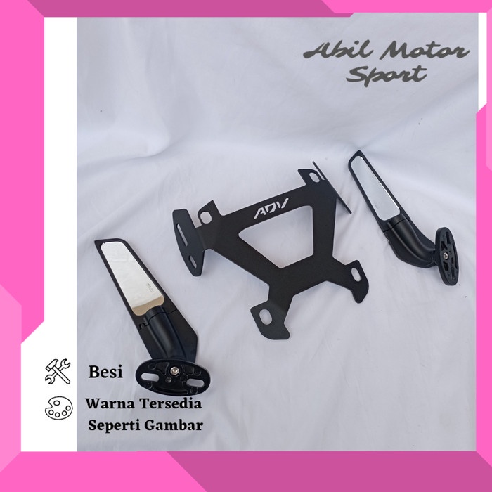 SERPO ADV 150 BRACKET SERPO ADV 160 และ SPION WINGLET MODEL PNP SERPO