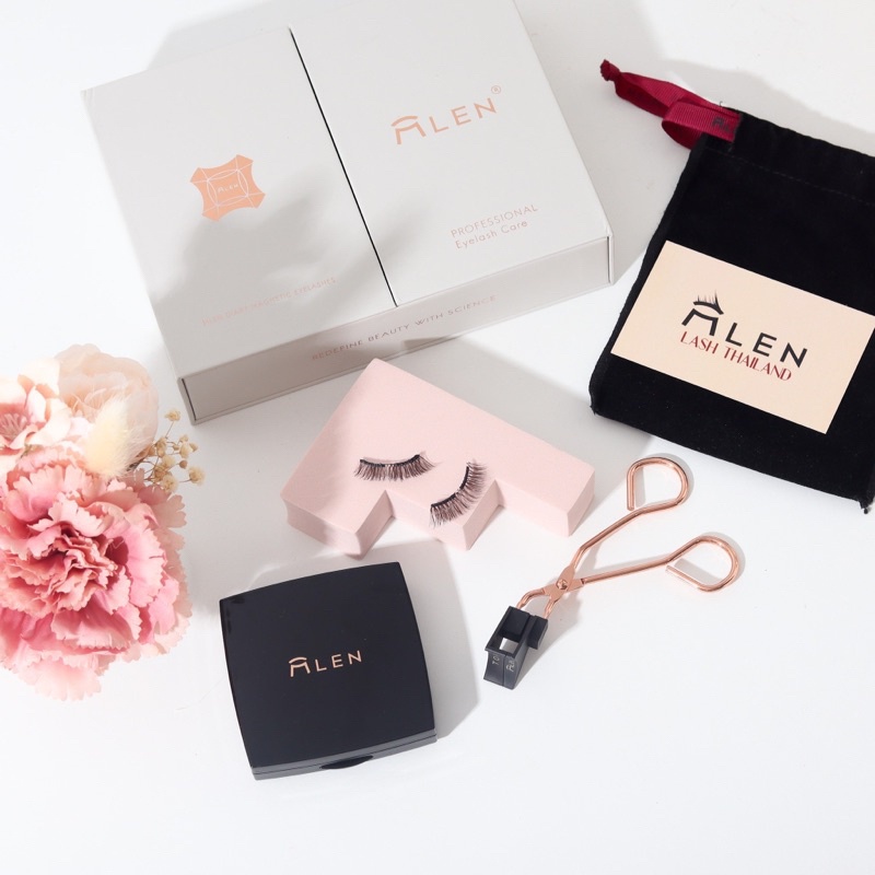 MLEN BOXSET ขนตาเเม่เหล็กของเเท้ พร้อมอุปกรณ์ - ของเเท้นำเข้าเจ้าแรกในไทย