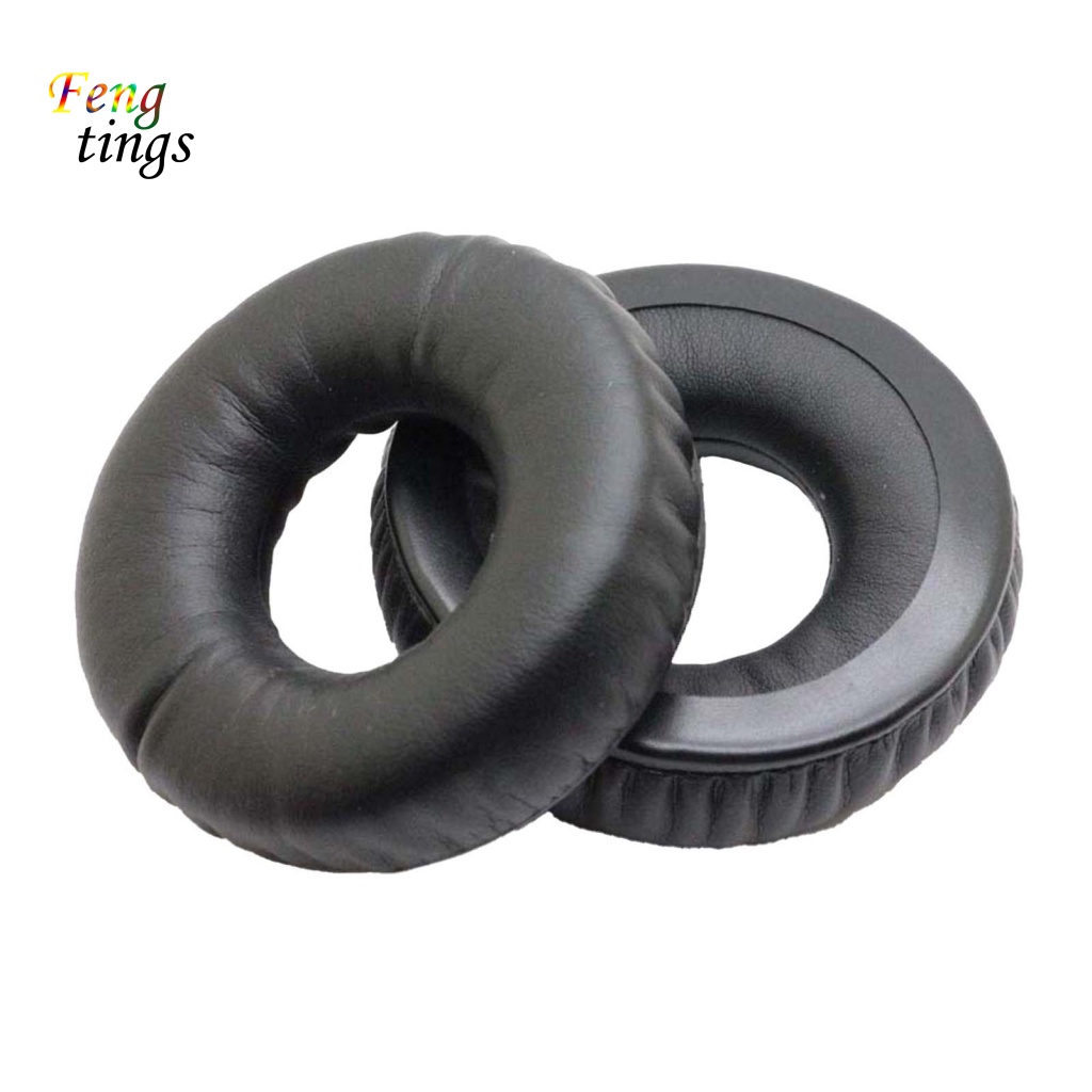 [Ft] ฟองน้ําครอบหูฟัง หนังเทียม กันลื่น กันเสียงรบกวน สําหรับ Sennheiser HD25-1II HD25 HD25SP 25SP-II 1 คู่