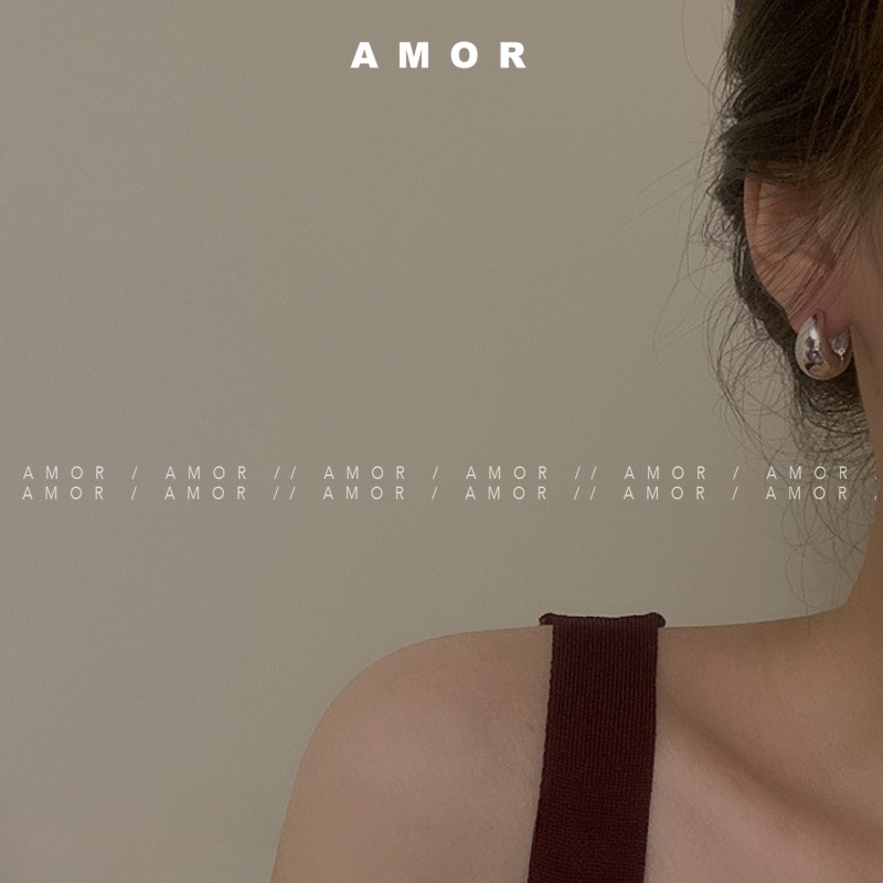 ต่างหูวงกลม รูปหยดน้ํา ขนาดเล็ก อเนกประสงค์ สไตล์มินิมอล สําหรับผู้หญิง - รูปที่ 4