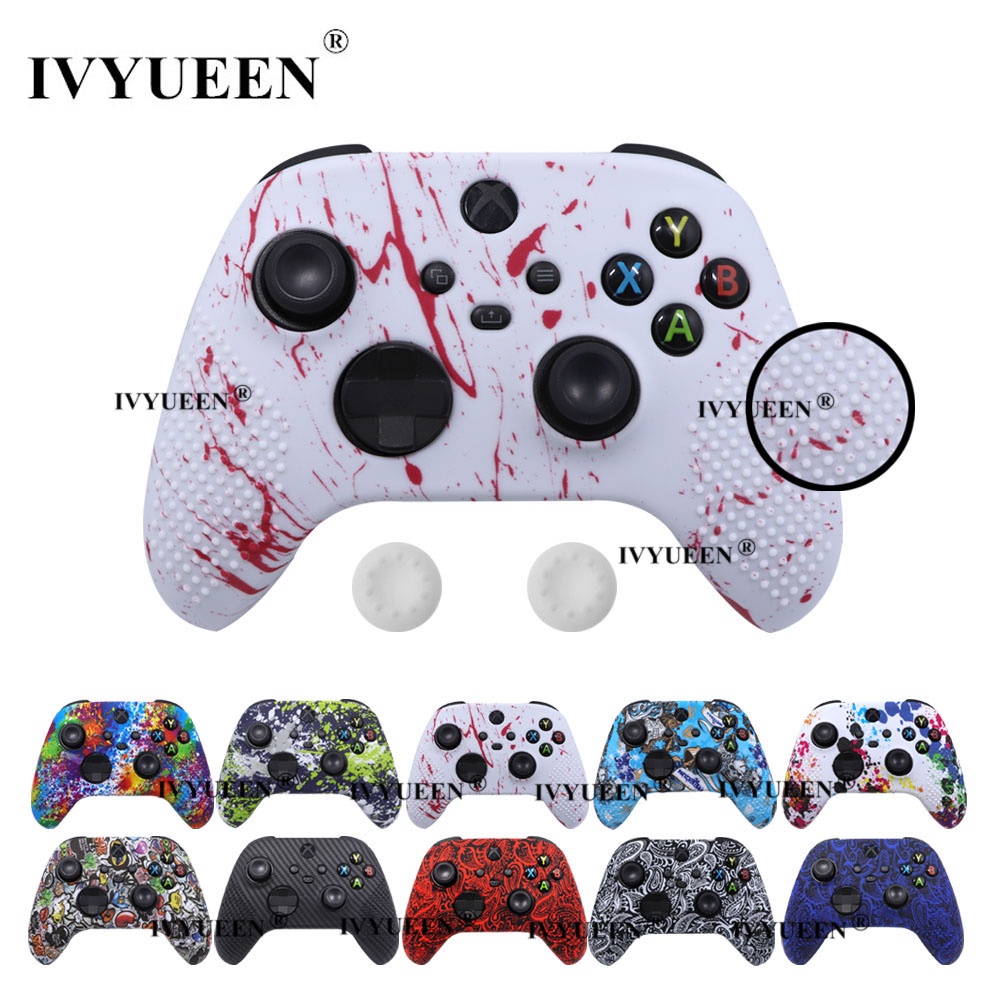 IVYUEEN Anti-Slip ป้องกันผิวสําหรับ XBox Series XS Core Controller XSS XSX ซิลิโคนกรณีฝาครอบ
