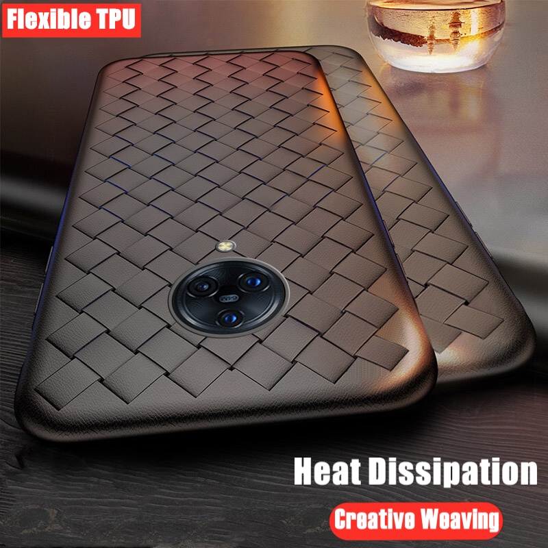 สําหรับ Vivo NEX 3 1912 1913 เคสกระจายความร้อน แบบทอ สร้างสรรค์ TPU พื้นผิวด้าน ยืดหยุ่น ป้องกันลายนิ้วมือ ฝาหลัง
