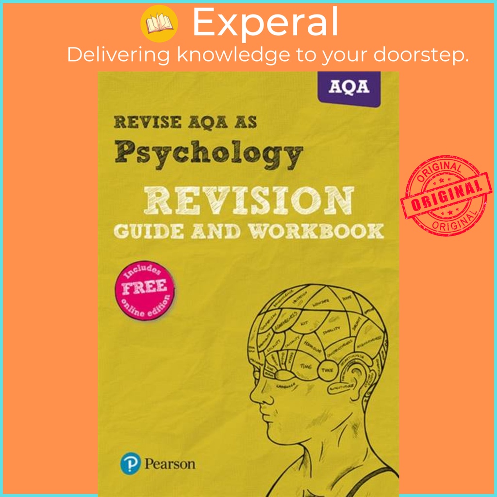 Pearson REVISE AQA AS ระดับจิตวิทยา Revision Guide และสมุดงานในคออนไลน์ โดย Sarah Middleton (ฉบับสหร