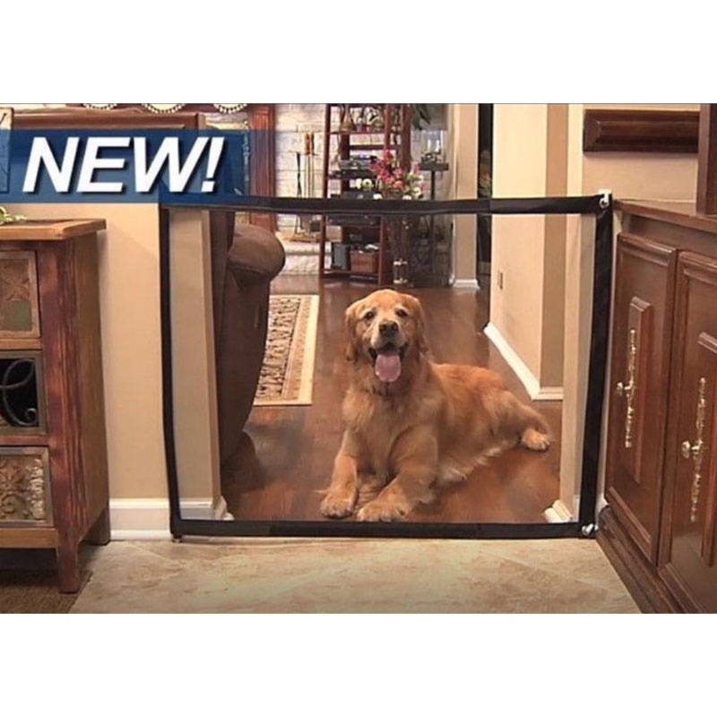 ✅COD🐾รั้วสัตว์เลี้ยง รั้วกั้นหมา ที่กั้นบันได ตาข่ายแยกสุนัข ไม่ต้องเจาะกำแพง แบบพับเก็บได้ - รูปที่ 5