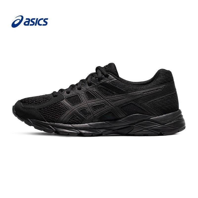 Asics GEL-CONTEND 4 รองเท้าผ้าใบ รองเท้าวิ่ง มาราธอน ระบายอากาศ สีดํา