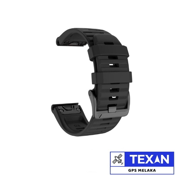 Garmin Fenix 6 - 22mm สีดํา QuickFit OEM GPS Watch Band/Strap