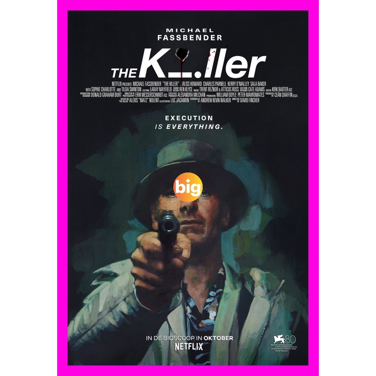 DVD เสียงไทยมาสเตอร์ หนังใหม่ The Killer นักฆ่า (2023) หนังดีวีดี