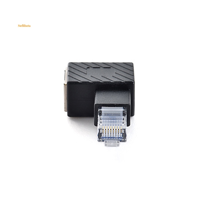 [Neflibata] สายแลนตัวผู้ เป็นตัวเมีย 90 องศา 270 องศา RJ45 หลายมุม ซ้าย ขวา [ใหม่]