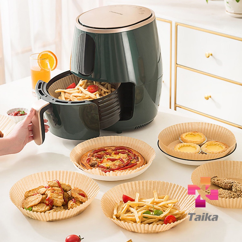 Taika กระดาษรองอบ กระดาษสำหรับหม้อทอดไร้น้ำมัน กระดาษเฟรนช์ฟรายส์ paper for air fryer – โปรปัง