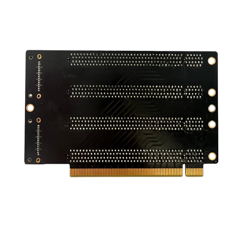 MEET PCIe-Bifurcation x16 ถึง x4x4x4 PCIE Gen3 x16 1 ถึง 4 การ์ดขยายพอร์ต
