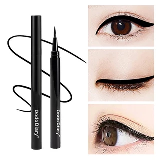 อายไลเนอร์สีดำ แบบกันน้ำ สำหรับแต่งหน้า ติดทนทาน คุณภาพดี