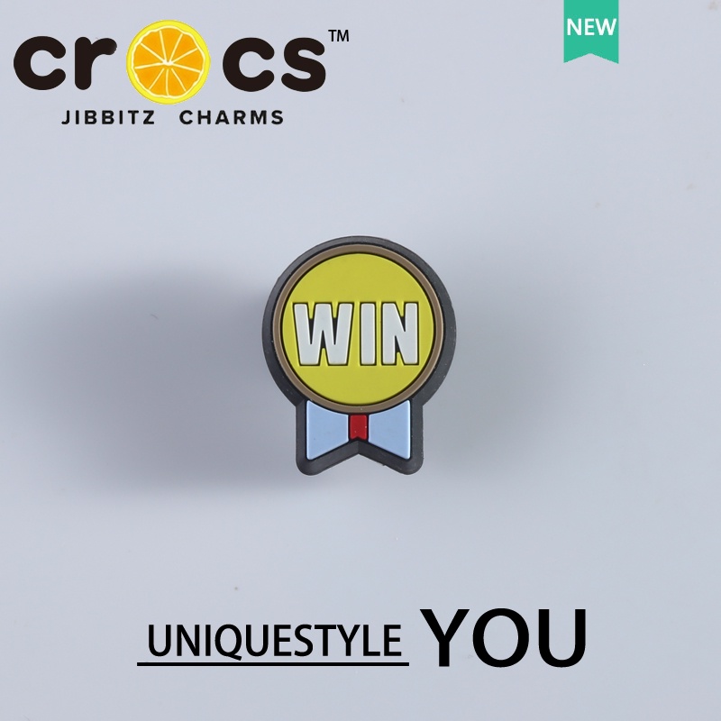 JIBBITZ cross charms ตัวติดรองเท้า ฟุตบอลการ์ตูน ตัวติดรองเท้า cross