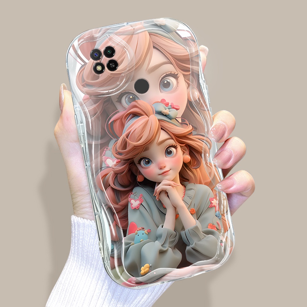 Xiaomi Redmi 15C 14C 13 13C 12C 12 10C 10 9 9T 9A 9C A1 A5 A2 A3 K40 8 4G Pro สําหรับแฟชั่นครีมเคสโท