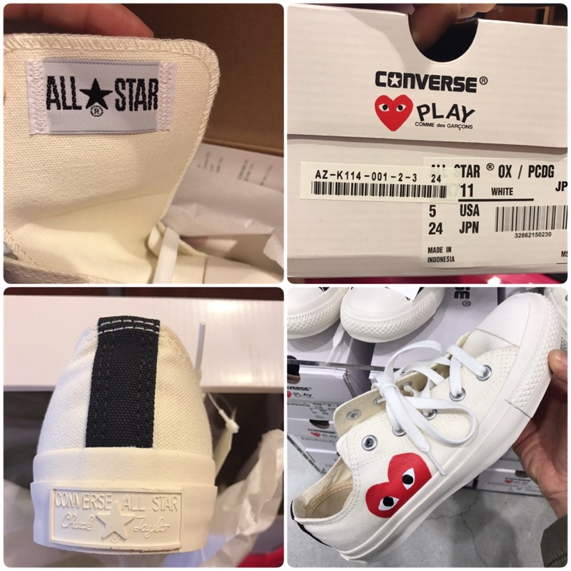 [พร้อมส่ง] ผ้าใบ Play CONVERSE All Star Limited JAPAN รองเท้า new