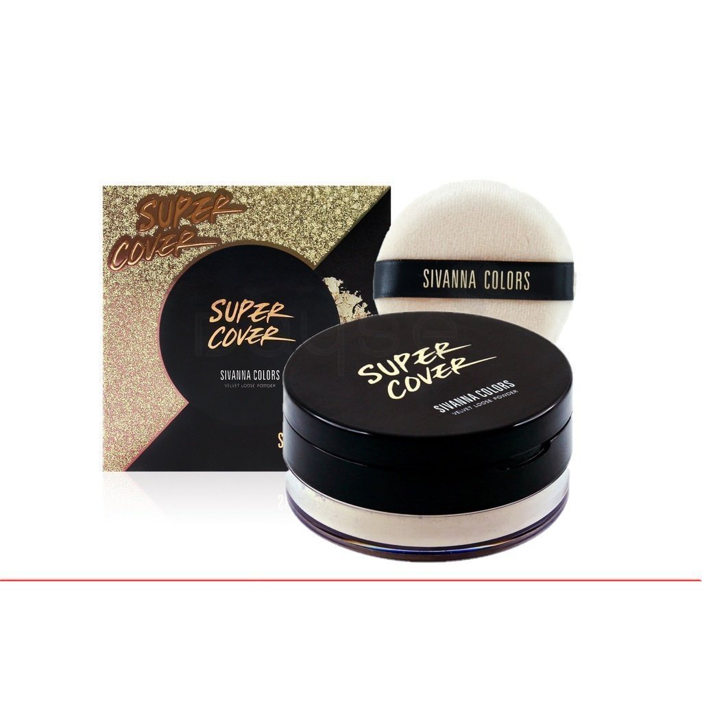 ♦️ของแท้·ส่งด่วน·ถูก♦️Sivanna Velvet Loose Powder UV25 #HF6050 : ซิวานน่า แป้งฝุ่น เวลเวท ลูช พาวเดอร์ x 1 ชิ้น dayse