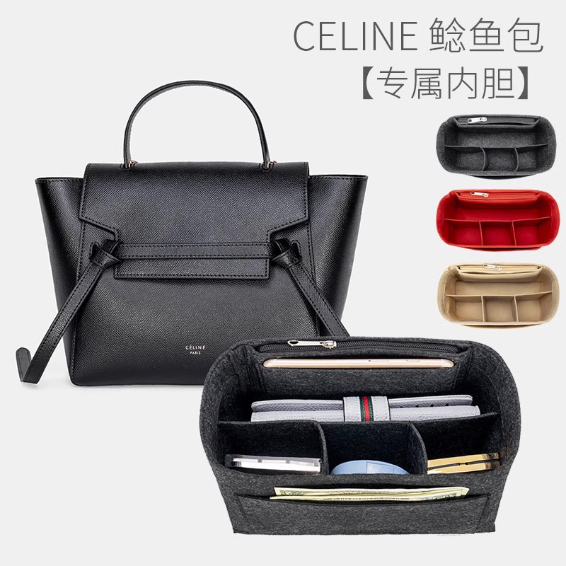 กระเป๋าสักหลาด ขนาดเล็ก กลาง ใหญ่ สําหรับ celine Mullet NANO