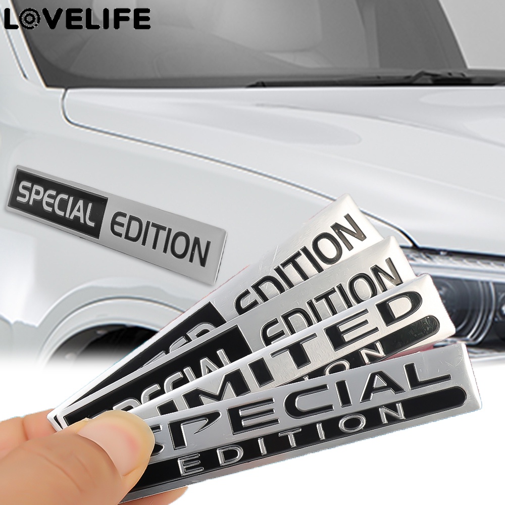 [ Featured ] สติกเกอร์โลโก้ EDITION 3D โลหะผสมอลูมิเนียม สําหรับติดตกแต่งรถยนต์ แล็ปท็อป โต๊ะ ตู้เย็น