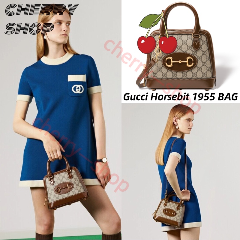 กุชชี่ Gucci Horsebit 1955 Collection Mini Tote Bagกระเป๋าโท้ทผู้หญิง