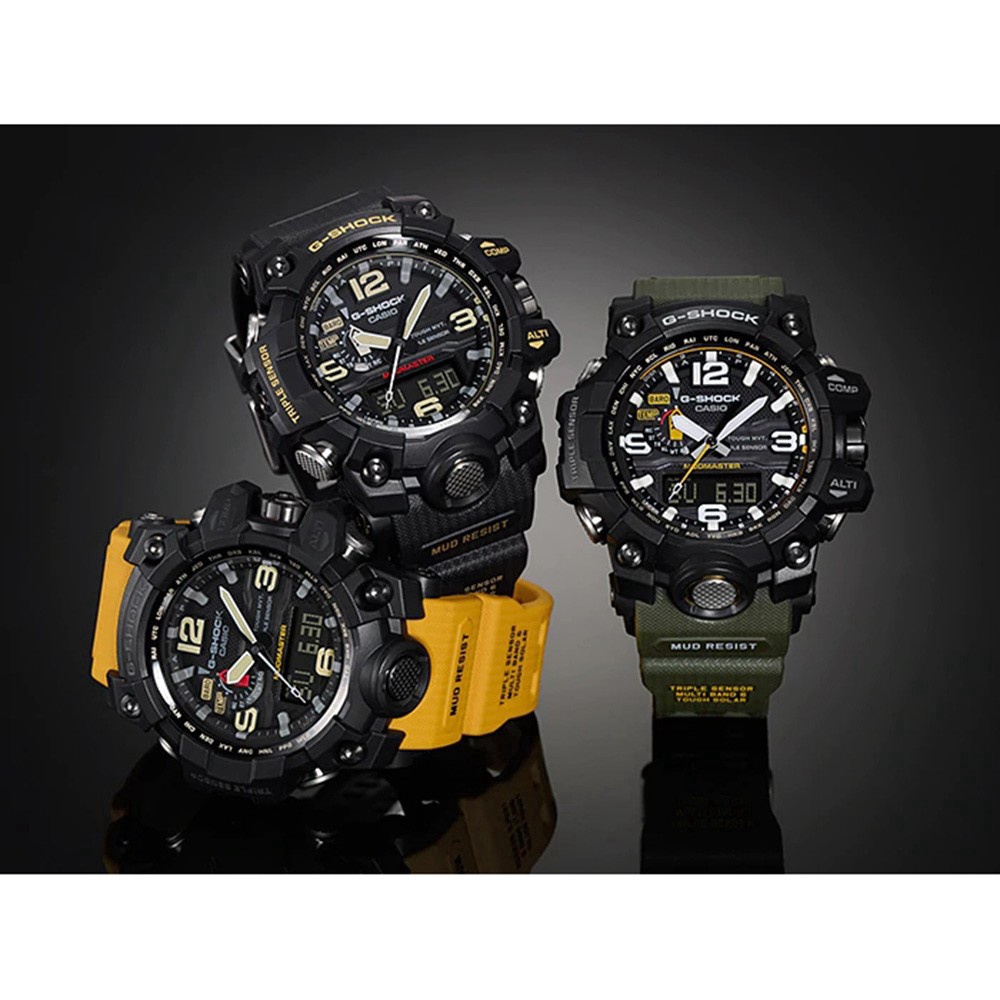นาฬิกาข้อมือ คาสิโอ G-Shock พลังงานแสงอาทิตย์ GWG-1000-1A3 GWG-1000-1A GWG-1000-1A1 สําหรับผู้ชาย