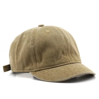 Ohwk หมวกเบสบอล, สีทึบล้างผ้าฝ้าย Peaked หมวก, แฟชั่นปรับปีกสั้น Snapback หมวกฤดูร้อน