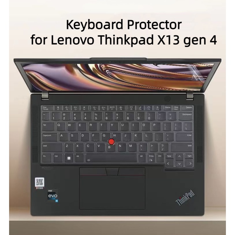 ฟิล์ม TPU ป้องกันคีย์บอร์ด กันน้ํา สําหรับแล็ปท็อป Lenovo Thinkpad X13 gen 4 13.3 นิ้ว Thinkpad X13 
